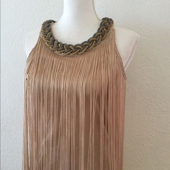 Esley Fringed Boho Western Mini Dress - Picture 6 of 8